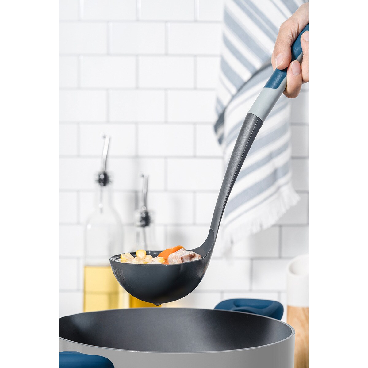 Κουτάλα Σούπας – μεζούρα 34cm Tasty - Image 4