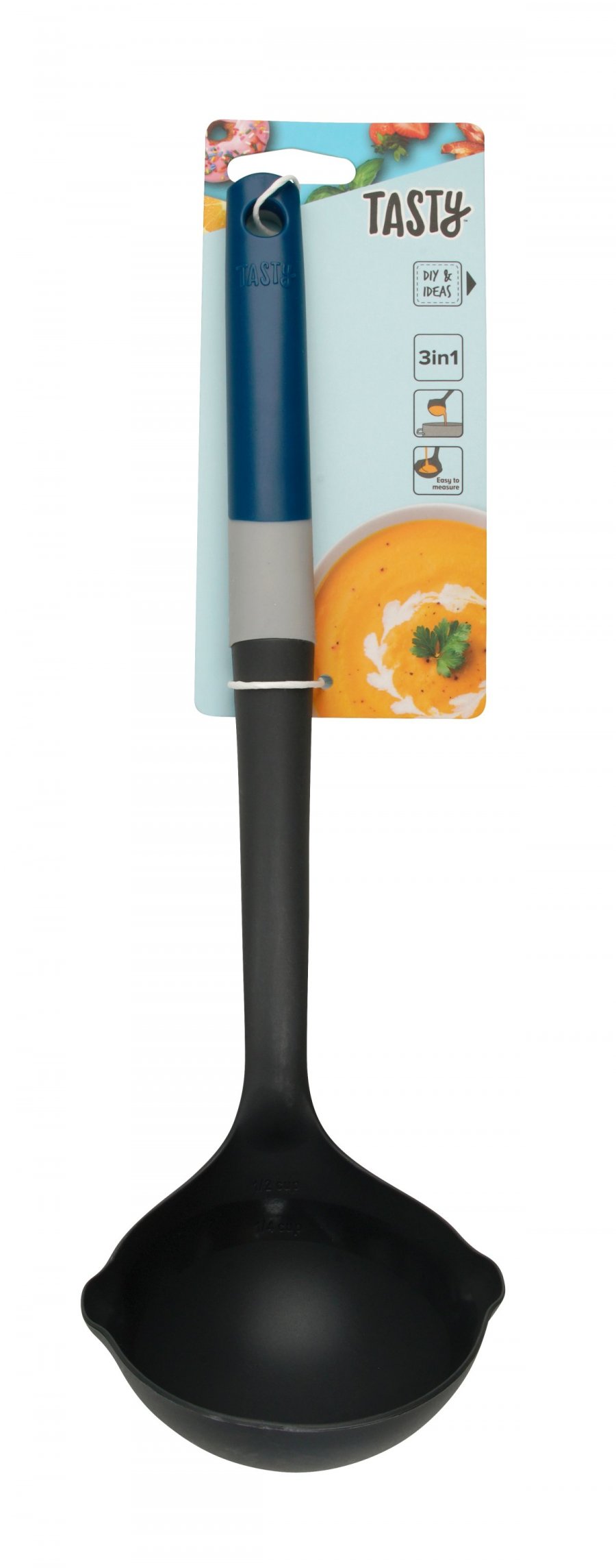 Κουτάλα Σούπας – μεζούρα 34cm Tasty - Image 5