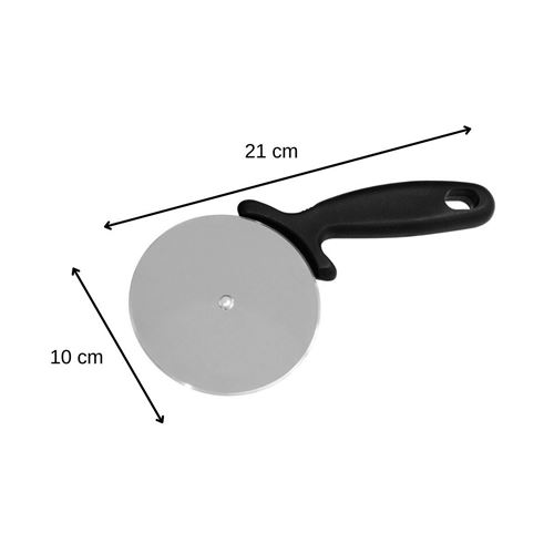 Ρόδα Κοπής Πίτσας Ανοξείδωτη Ø10 cm FM Professional - Image 3